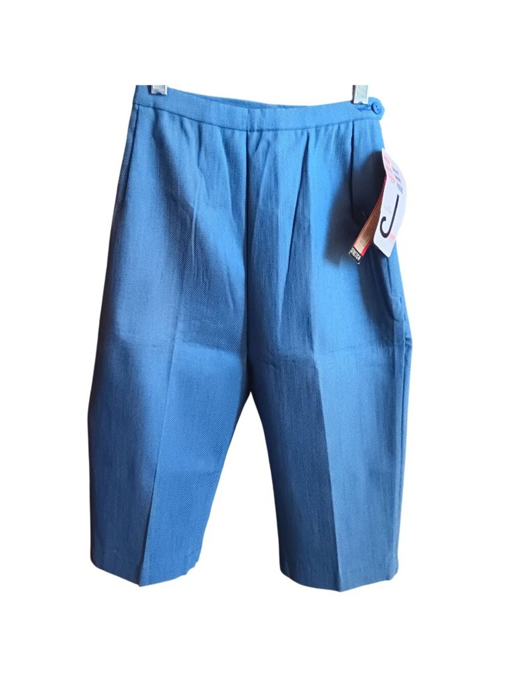 9/10 Vintage Stretch Pants 1960' Jeanie Blue Bell Pedal Pusher Knee-Length s